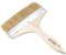 sourcing map 8 Inch Chip Paint Brush Synthetic Bristle with Wood Handle for Wall Treatment