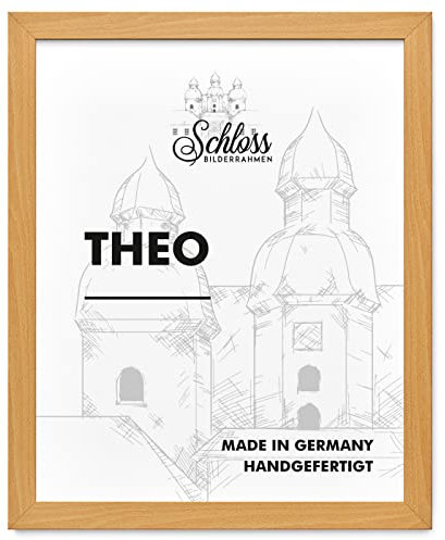 Schloss BILDERRAHMEN Theo 80x100 cm, Dekor Buche