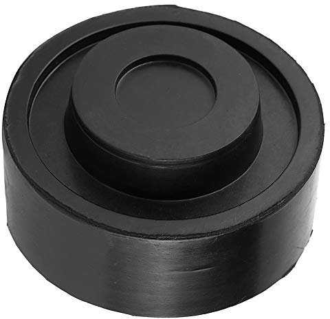 Wagenheber Gummiauflage, Fydun Universal 4 Tonnen Zylinderform Car Jack Support Gummipad Block Gummi Auflage Jack Pads Auto Reparatur Werkzeug (Schwarz)