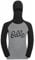 Odlo Kinder Funktionsunterwäsche Langarm Shirt mit Facemask ACTIVE WARM ECO, black - odlo steel grey melange, 128