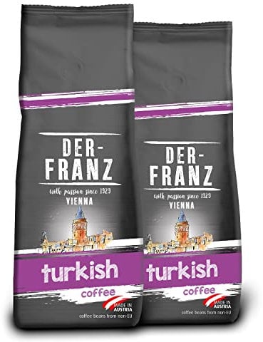 Der-Franz Café turc, moulu, 2 x 500 g
