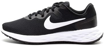 Nike Herren Revolution 6 Laufschuh, Black/White-Iron Grey, 40.5 EU