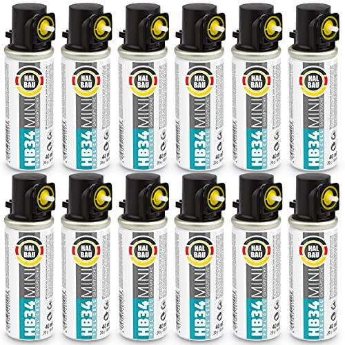 Lot de 12 cartouches de gaz pour cloueuse à gaz, Fuel Cel, 80 mm/20 g, gaz de rechange pour cloueuse à gaz, HB34