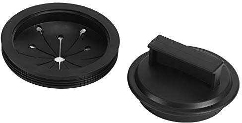 Tiiyee Protector de Triturador Basura, Tapones Drenaje Goma Tapón para desagüe Fregadero y Basura Collar Protección contra Salpicaduras Eliminación Deflector Accesorios Cocina Baño Desagües