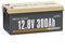 Power Queen Batteria 12V 300Ah 3840Wh LiFePO4, BMS 200A incorporato, batteria al litio 2560W di potenza, 4000+ cicli profondi, 10 anni di vita, perfetta per impianti solari, camper, nautica, off-grid