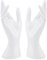 perfk 2 Pcs PréSentoirs à Bijoux, Support D'Affichage De Bijoux De Main, Mannequin Main Bijoux PréSentoir Porte-Anneau Collier Tour Pour Bracelet DéCor à La Maison Comptoir Magasins - Blanche