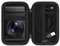 Supmay Cassa della fotocamera per Panasonic LUMIX DC-TZ99E-K Fotocamera da viaggio compatta con zoom/LX10 ZS200D ZS200 ZS80D ZS80 ZS100 ZS70 ZS60 Fotocamera, Nero