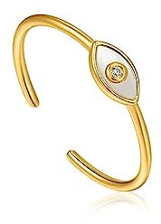 ANIA HAIE Damen-Damenring 925er Silber Perlmutt One Size 88332431
