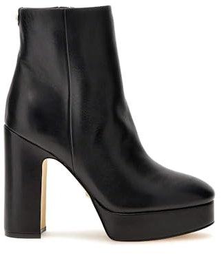 GUESS Scarpe Donna Stivaletto Tamela in Pelle Nero D24GU27 FL7TMLLEA10 38