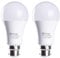 Etrogo Bayonet B22 Radar Motion Sensor LED Light lamp 12W Edison AUTO ON/Off 1100Lm (Coolwhite 6000K, Pack of 2)
