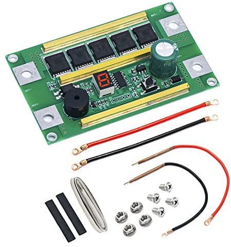 Sunydog Tragbares Punktschweißgerät,Platine für 12V 18650 Lithium Akku Punkte schweißen Mini Akku Punkte Schweißgerät DIY Kompletter Zubehörsatz