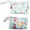 2 pcs Bolsa Impermeable de Tela,Organizador de pañales o Ropa guardería y Colegio,Neceser Viaje,Playa,Piscina,Deporte - Bolsa pañales de Tela para Bebe,Bolsa merienda