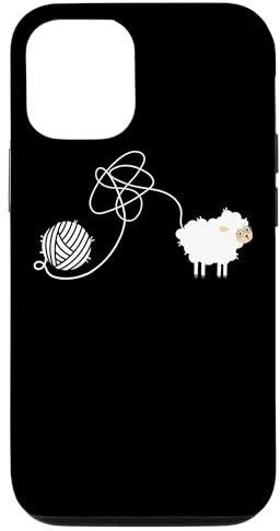 Hülle für iPhone 13 Stricken Und Nähen I Wolle Häkeln I Schaf