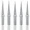 Treki Soldering Iron Tips, 5pcs Soldering Tips Fine Solder Tips Replacement Soldering Iron Head (ETS 0.4mm) for Weller WESD51 WES51 PES51