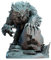 TYL owlbears Gray 32mm Unpainted Miniature Fantasy Miniatures for War Gaming, RPG - Scale Figures, Detailed Tabletop Boardgame Accessories, Realistic 3D Miniature (A) (32mm)