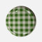 10 X JAM JAR CAP LIDS TWIST OFF - 66mm. IDEAL FOR ANY TYPE OF PRESERVES,HONEY,JAM,MARMALADE,CHYTNEYS,THE LIDS ARE ACID PROOF. (Pattern Green) MAKE SURE THEY ARE CORRECT SIZE BEFORE PURCHASE!!!