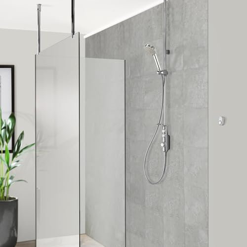 Aqualisa ISD.A2.EV.23 iSystem Smart Shower Exposed with Adjustable Head - for Gravity Pumped Systems