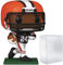 POP Football: Browns – Nick Chubb Funko Vinyl-Figur (mit kompatibler Box-Schutzhülle), mehrfarbig, 9,5 cm