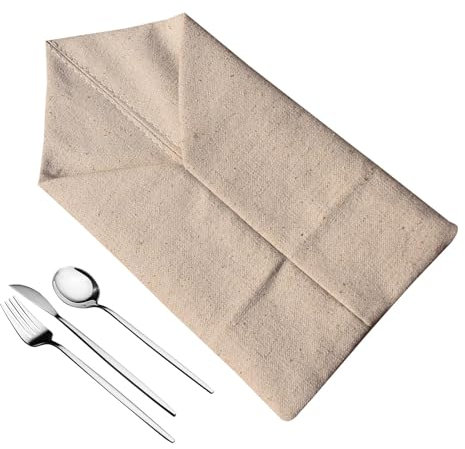 Silver Goods Bags for Table,Cutlery Bags - Table Bag Cutlery Bag | Forks Napkin Silver Holder Bag Cutlery Bag for Christmas