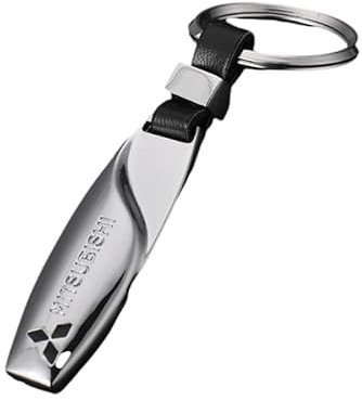 WHQHAAN Auto Schlüsselanhänger, für Mitsubishi ASX Pajero Sport Outlander Personalisiert Schlüsselanhänger Ring Auto Zubehör Innenraum Accessories,OneSize