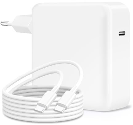 Adaptador de alimentación de ordenador portátil USB C de 100 W para Mac Book Mac Book Pro, Mac Book Air, Mac Book, Tablet I Pad Pro, Cable de alimentación para ordenador portátil tipo C