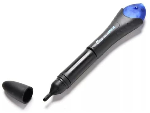 Magic Quick 5 Second UV Light Fix Liquid Glass Welding Compound Glue Repair Pen, Tool for Quick, Durable Fixes on Plastic