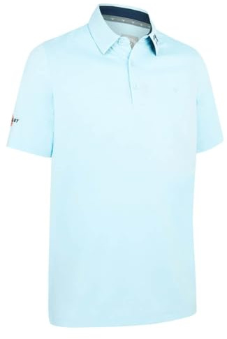 Callaway Golf Mens Chev Odyssey Polo Shirt - Arctic Paradise - L