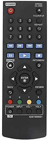 Control Remoto para LG BP340 BLU-Ray Disc Player - con Dos Pilas 121AV AAA Incluidas