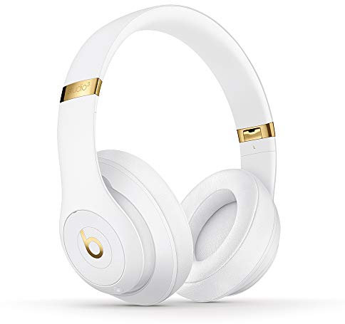 Beats by Dr. Dre Studio 3 Wireless Over-Ear Headphones with Built-in Mic - White (Renewed)