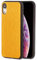 Lilware Canvas Z Rubberized Texture Plastic Phone Case for Apple iPhone XR. Yellow