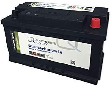Q-Batteries Autobatterie 580 14 Q80 12V 80Ah 730A, wartungsfrei