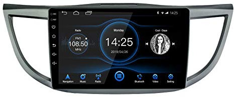Ezonetronics 2 DIN Android 10.1 for Honda CR-V 2012-2016 Car Radio Stereo 10 inch Capacitive Touch Screen High Definition GPS Navigation Bluetooth USB WIFI SWC Player 2G RAM+32G ROM