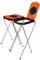 BigDean 2X Müllsackständer SwingFix ORANGE 120L Blauer Gelber Sack Einer Mülleimer Müllbeutelständer Müllsackhalter 120L