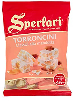 Sperlari - Torroncini Classici, Senza Glutine, Mandorla - 117 Grammi