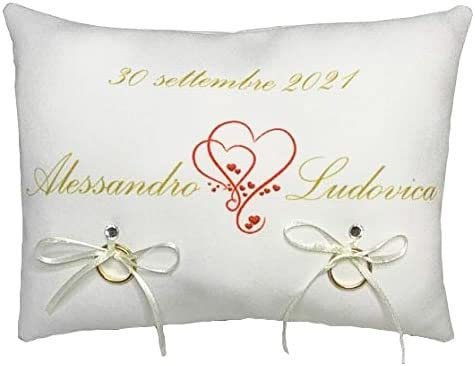ideeanto cuscino fedi nuziali portafedi personalizzato con il nome degli sposi e la data (02)