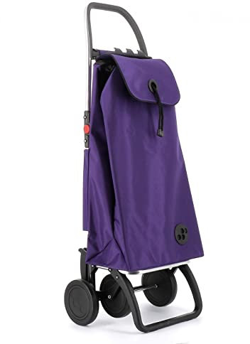 Klappbarer Einkaufstrolley Rolser I-Max MF 4 Räder - Violett