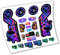 Adesivi in vinile adesivo Fox 36 Performance Elite 2021 Forcella (Psychedelic Rainbow)
