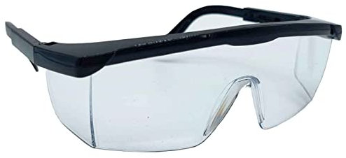 Acan Tradineur - Gafas de seguridad, protector de ojos, prevención y seguridad - Fabricado enPVC - Cómodos y ergonómicos - 7 x 15,5 x 5,5 cm