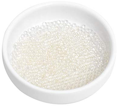 Tbest Bolas de Gel de Agua para Plantas, 10 Colores 3000PC Bolas de Gel de Agua Bolas de Crecimiento Planta de Agua Flor Suelo de Cristal Perlas de Agua de Barro Decoraciones de Boda (Transparente)