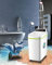 220V Chauffe-eau électrique, chauffant à chaud pour bain instantané, machine de bain mobile intelligente, avec roues et pommeau de douche, 100L