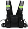 Tiiyee Walkie Talkie Brusttasche, Funk Schulterholster Brustgurt Halter Security Weste Brust Rig Tasche Radio Harness Taschen Pack Two Way Radios Tragetasche Reflectiv Harne Polizei Produktionswerksta