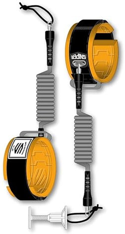 Sniper Bodyboard Spiralband für Bizeps - Diego Cabrera - mit Doppelwirbel aus Edelstahl