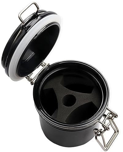 PW TOOLS Eyelash Glue Storage Tank - Lash Adhesive Holder Jar,Portable Air Tight Lock Container for Lash Glue, Eyelash Extension Supplies for Women