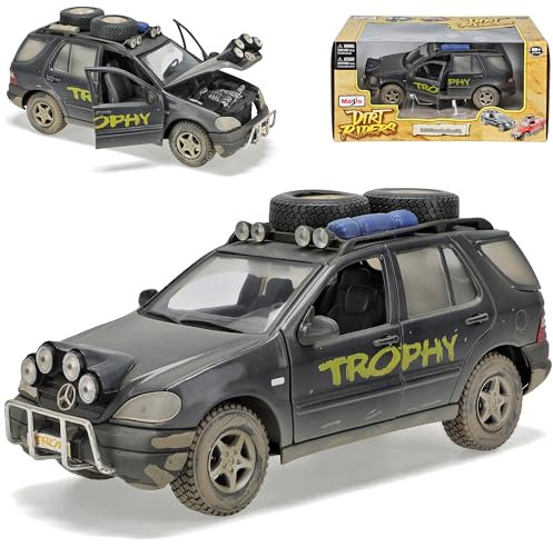 Generisch Mercedes-B M-klasse W163 Rally Dirty Riders 1/24 1/25 Modellauto Modell Auto Sonderangebot