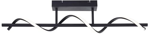 Brilliant Lampe Eunice LED Deckenleuchte schwarz matt schwarz 22 W LED integriert