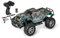 Carson 500404286 1:10 The Demolisher 100% RTR Turquoise - Voiture radiocommandée, Truggy Tout-Terrain, Voiture RC, RC Offroader, véhicule RC, Jouet RC
