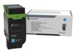 Lexmark - Hohe Ergiebigkeit - Cyan - original - Box - Tonerpatrone LCCP CS531dw, CX532adwe