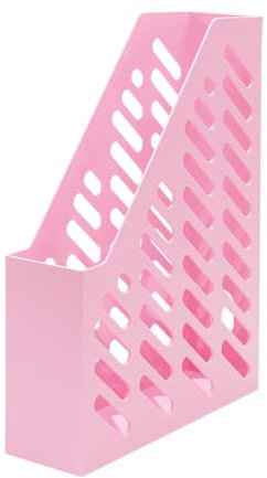HAN Lot de 10 porte-revues classiques - 1601-886 - Qualité supérieure - Rose pastel