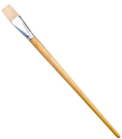 Pennello a setole piatte, perfetto per dipingere e dipingere con precisione (1 pezzo | 24 mm)