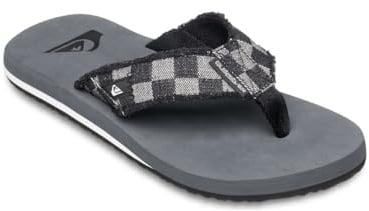 Quiksilver Sandales Monkey Abyss pour homme, grises, 44 EU, gris, 44 EU